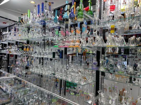 Huge selection of glassware!