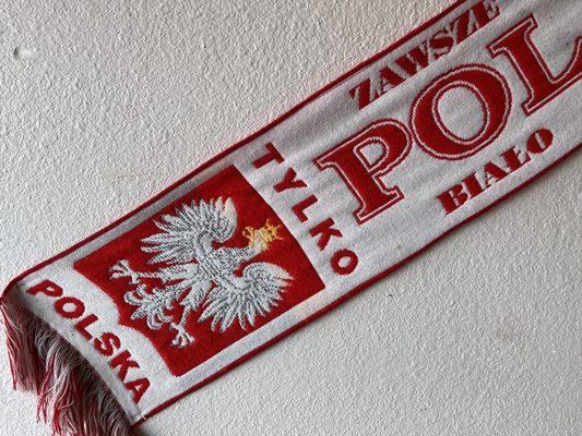 Polish national soccer team scarf