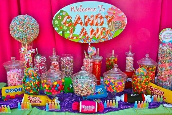 Candy Land buffet