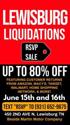 Your Store Boothtiques and Liquidations