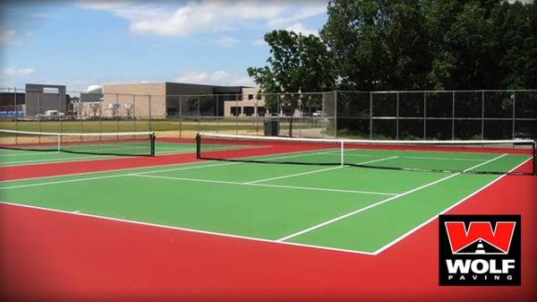 Tennis Court Paving