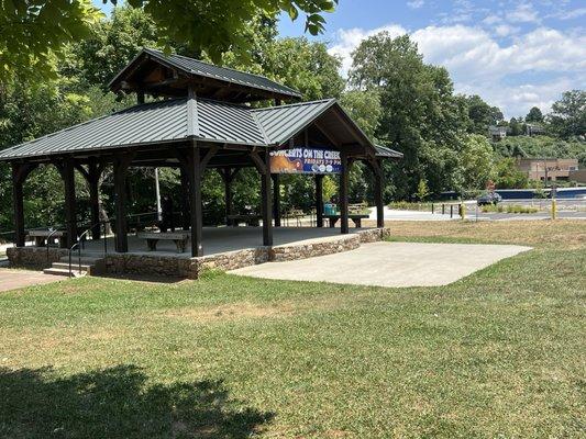 Pavilion in the park