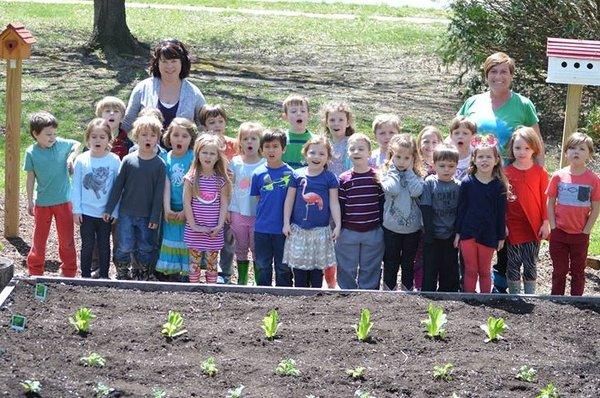 Pre-K Garden Planting Day