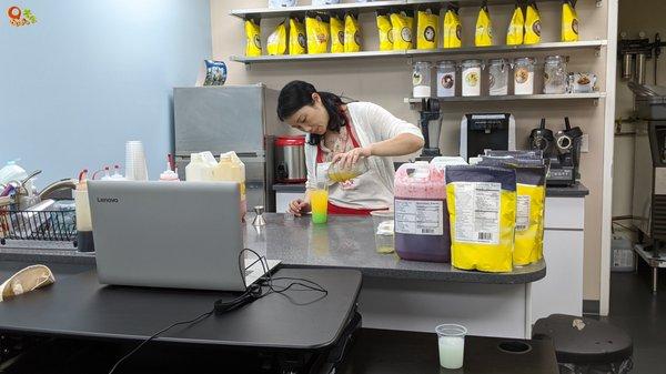 Online Bubble Tea Class