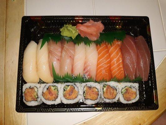 Sushi deluxe.