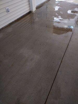 Surface Cleaner concrete driveway After