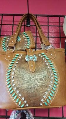 Beautiful matching Purse and wallet set.