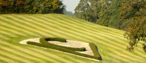 The CV hill between the driving range and #1 tee box.  It's Visible from HWY 78!