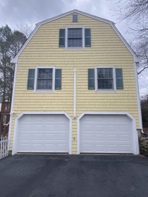 Perfectly placed lines on west side of residence.