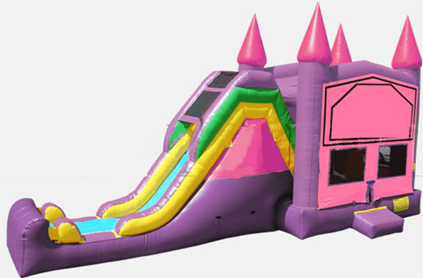 purple castle combo inflatable slide rental tacoma