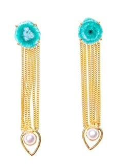 Aqua Earrings