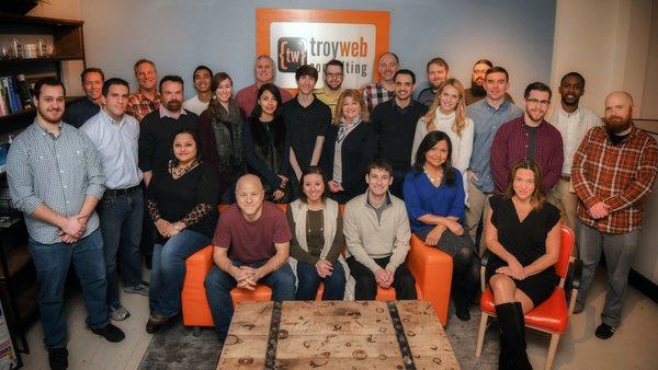 The Troy Web Consulting team March 2019