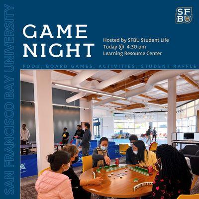 SFBU GAME NIGHT