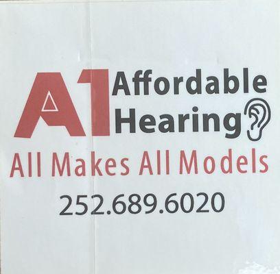 We service Eastern NC for their Hearing Care needs. 17 different brands and models we can work with, at an Affordable price.