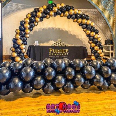 Sprial Balloon Arch