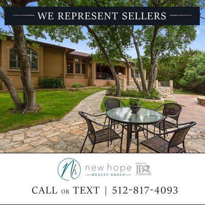 Cedar Park real estate agents, New Hope Realty Group helps sellers and buyers. Call or text us at 512-817-4093