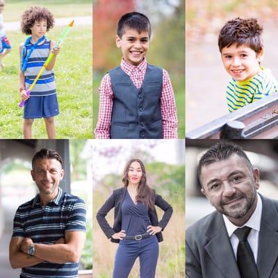 Portraits for family and business