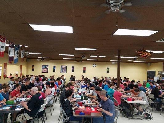 108 players at our Quest for Power 9- Ancestral Recall Legacy Event!