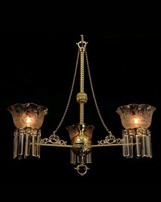 1870's Eastlake Chandelier