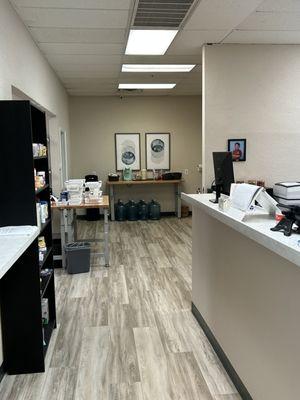 Pharmacy area