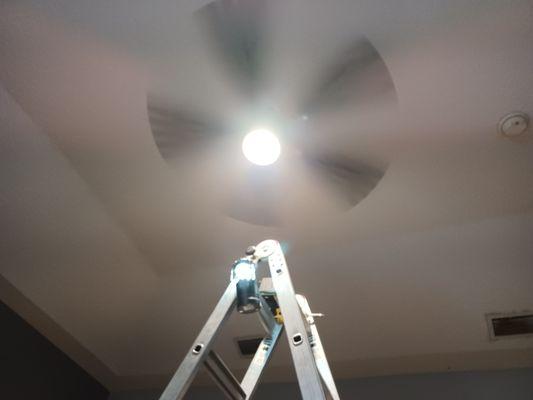 Ceiling fan issues