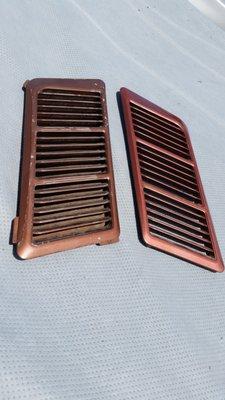 77-78 280z hood louvers Factory  O.E.M.