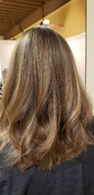 Color by James, cut & style by Lisa