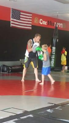 Kids striking