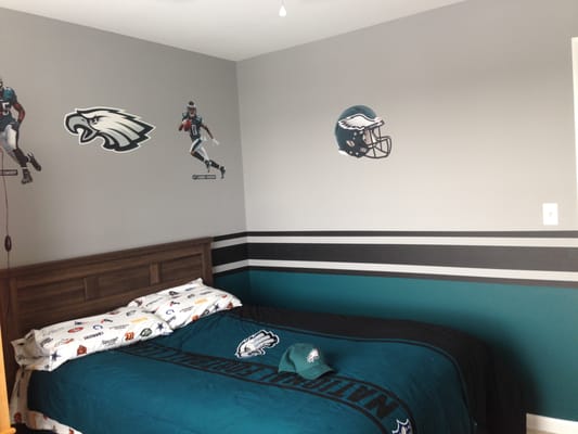 Eagles Theme Bedroom