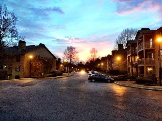 The Creek in the evening! How pretty!