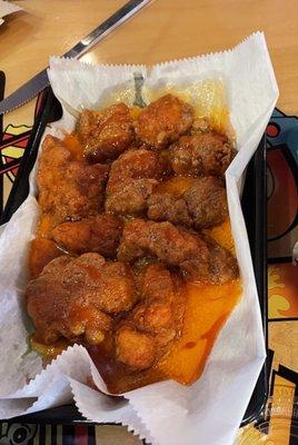 Boneless Wings w/ Blue Cheese dip