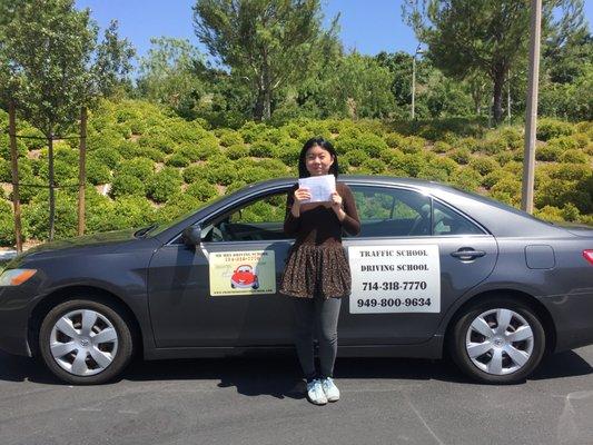 Lets welcome our great new drivers to the road! Mom and Dad, friends and families are so happy to see your driving!!