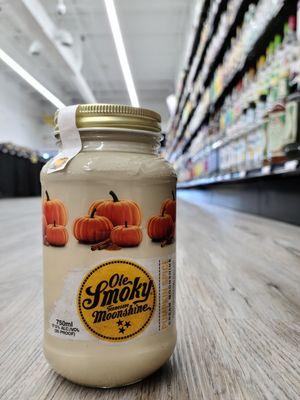 Pumpkin Spice Cream Moonshine by Ole Smoky!!