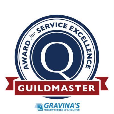 Guildmaster Award recognizes businesses within our community of quality who consistently deliver exceptional customer experiences.