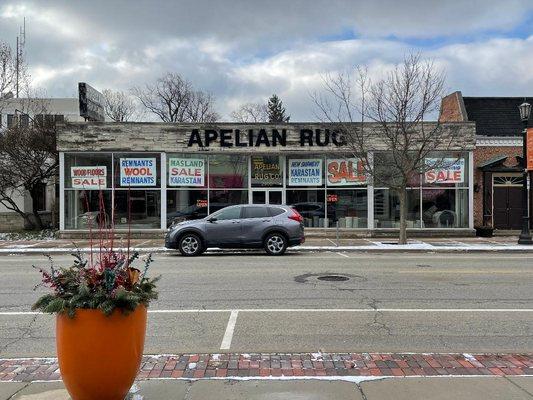 Our storefront! 2900 Central street. Built in 1965.