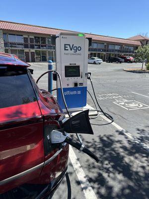 EVgo Car Charging Station