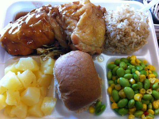 Gotta like school lunch. I think it's the nostalgia more than the food now, though.