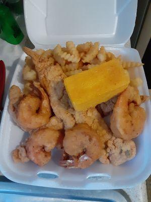 Seafood platter