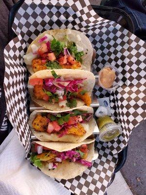 BeachPaws SPI Fish Tacos - pretty to look at, tasty to eat!