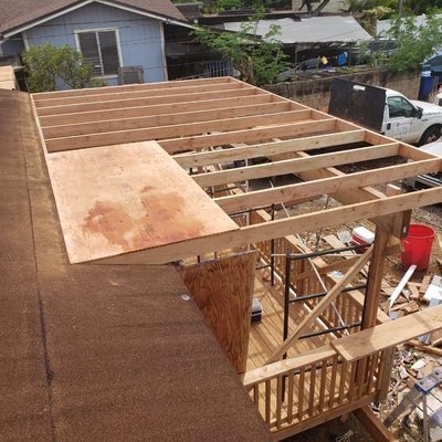 New Deck and porch