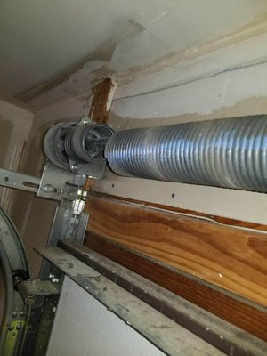 Garage door repair