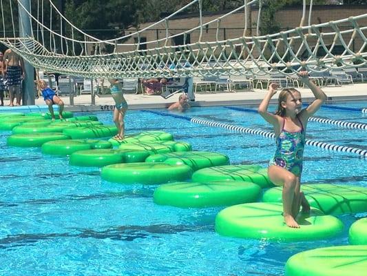 Swimming at Pottawatomie Swanson Pool...