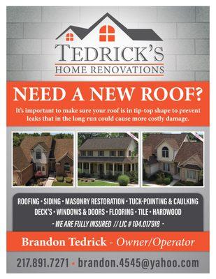 Tedrick's Home Renovations