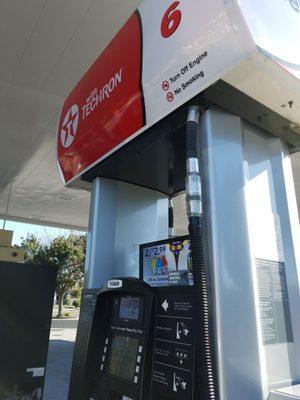 New Texaco gas station!