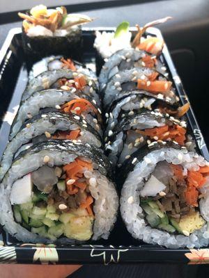 Burdock root kimbap