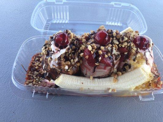 Banana Split Boat