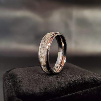 Cremation ash only ring   by CremationCreations net