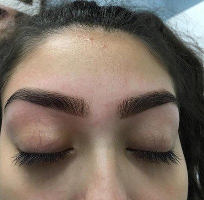 Brow wax service with full consultation