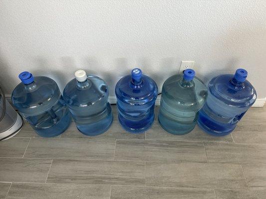 Water jugs