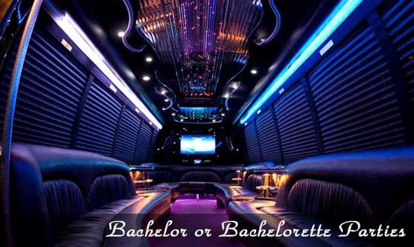 Bachelor or bachelorette parties, going to a game or any other special group occasions